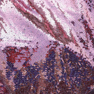 Reversible Flip Sequin Embroidered Mesh Fabric DMN1023S