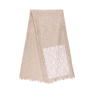 Pure Gold Metallic Water-Soluble Guipure Lace Fabric GT002