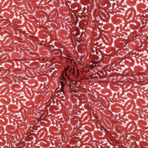 Matte Milk-Silk Style Dyed Guipure Lace Fabric SP10001