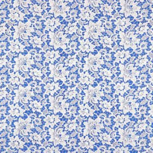 Glossy White Small Floral Guipure Lace Fabric SW1005