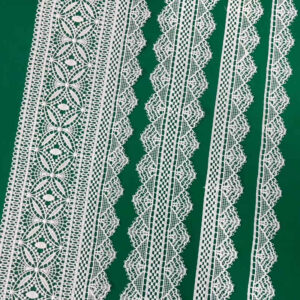 Cotton Embroidered Lace Trim Reference for Apparel Decoration TR02-20
