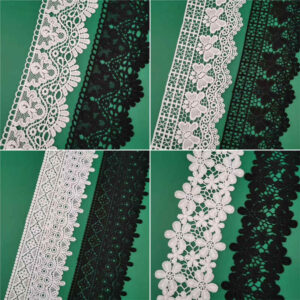 Assorted Cotton Embroidery Lace Trim for Garment Edging TR03-1