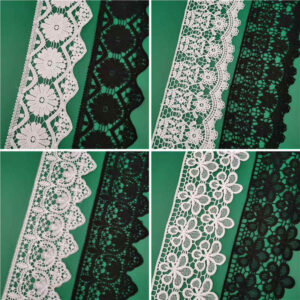 Assorted Cotton Embroidery Lace Trim for Garment Edging TR03-10