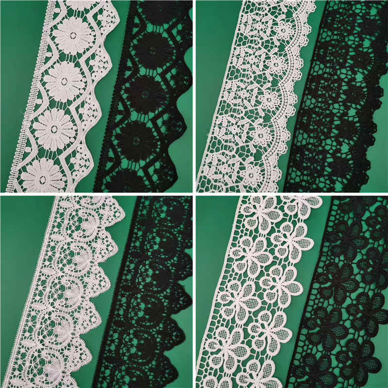 Assorted Cotton Embroidery Lace Trim for Garment Edging TR03-10