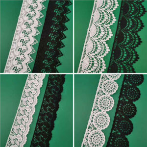 Assorted Cotton Embroidery Lace Trim for Garment Edging TR03-11