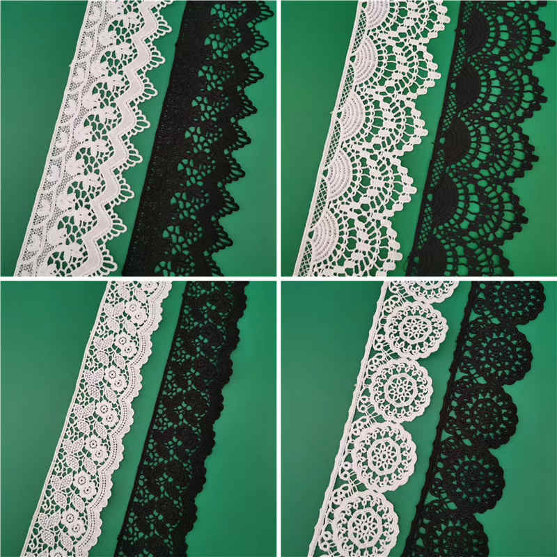 Assorted Cotton Embroidery Lace Trim for Garment Edging TR03-11