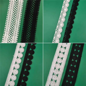 Assorted Cotton Embroidery Lace Trim for Garment Edging TR03-2