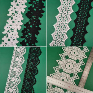 Assorted Cotton Embroidery Lace Trim for Garment Edging TR03-4