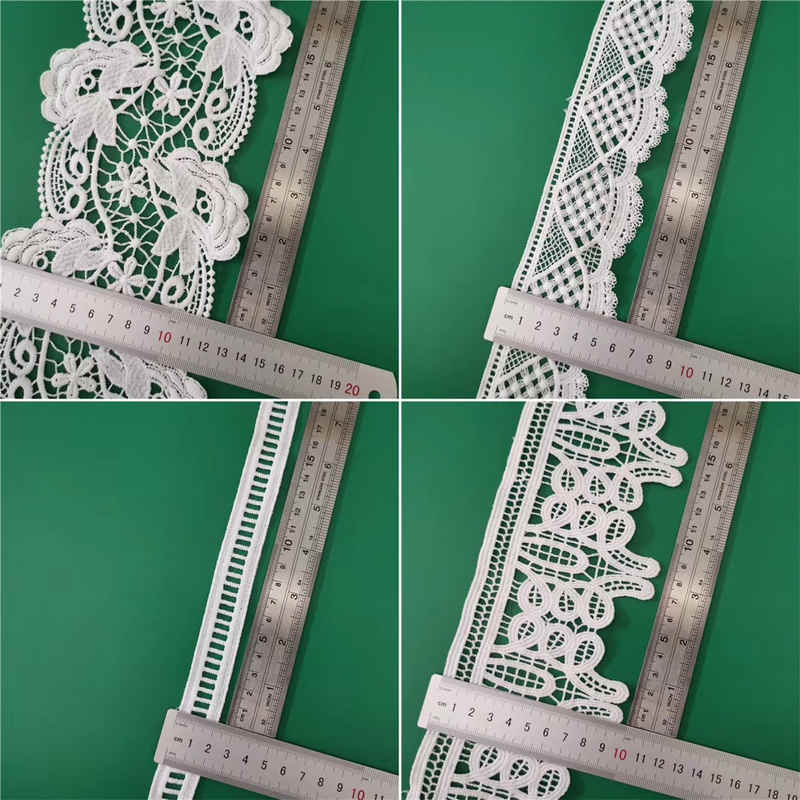 Assorted Cotton Embroidery Lace Trim for Garment Edging TR03-6