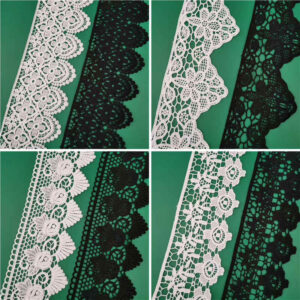 Assorted Cotton Embroidery Lace Trim for Garment Edging TR03-7