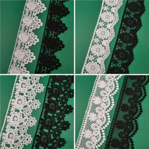 Assorted Cotton Embroidery Lace Trim for Garment Edging TR03-8