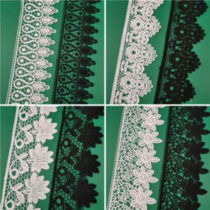 Assorted Cotton Embroidery Lace Trim for Garment Edging TR03-9