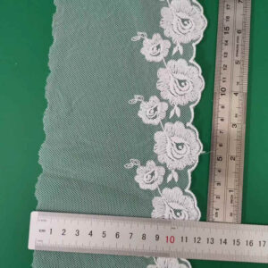 Decorative Cotton Embroidered Lace Border Trim TRLM-20