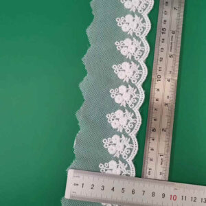 Decorative Cotton Embroidered Lace Border Trim TRLM-28