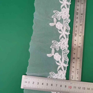 Decorative Cotton Embroidered Lace Border Trim TRLM-4