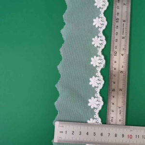 Decorative Cotton Embroidered Lace Border Trim TRLM-8