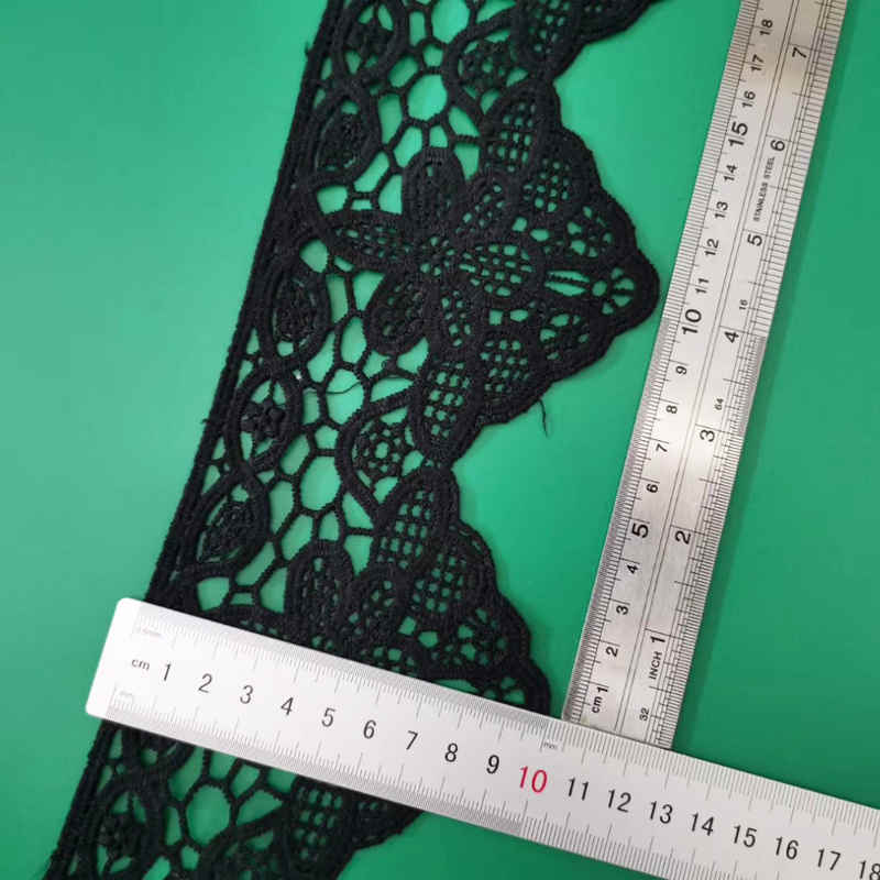 White Water-Soluble Decorative Border Border Trim TRLM1117 - Image 2