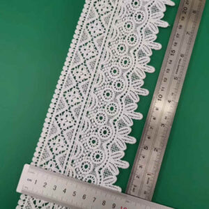 Cotton-Look Milk-Silk Style Lace Trim TRLM1122