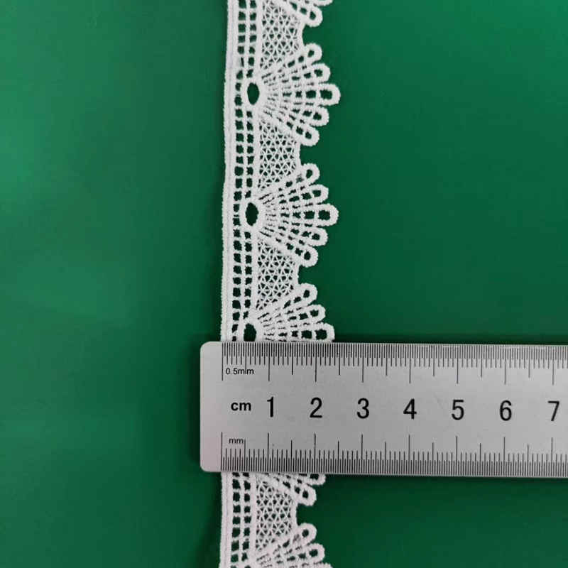 Cotton-Look Milk-Silk Style Lace Trim TRLM1128