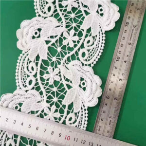 Matte Polyester Guipure-Style Lace Edging TRLM1130