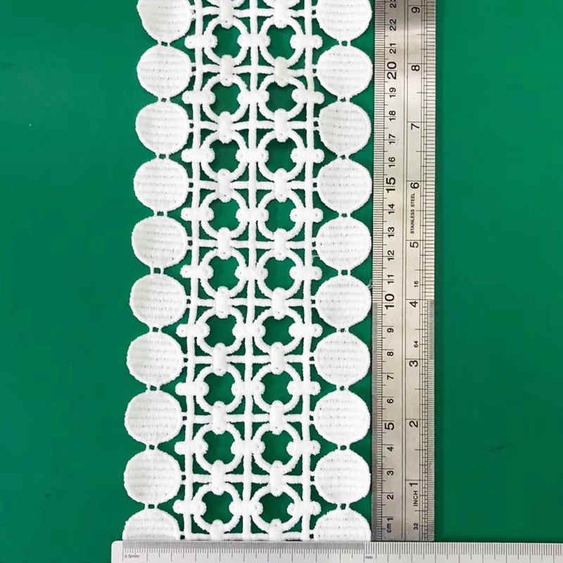 Cotton-Look Milk-Silk Style Lace Trim TRLM1140