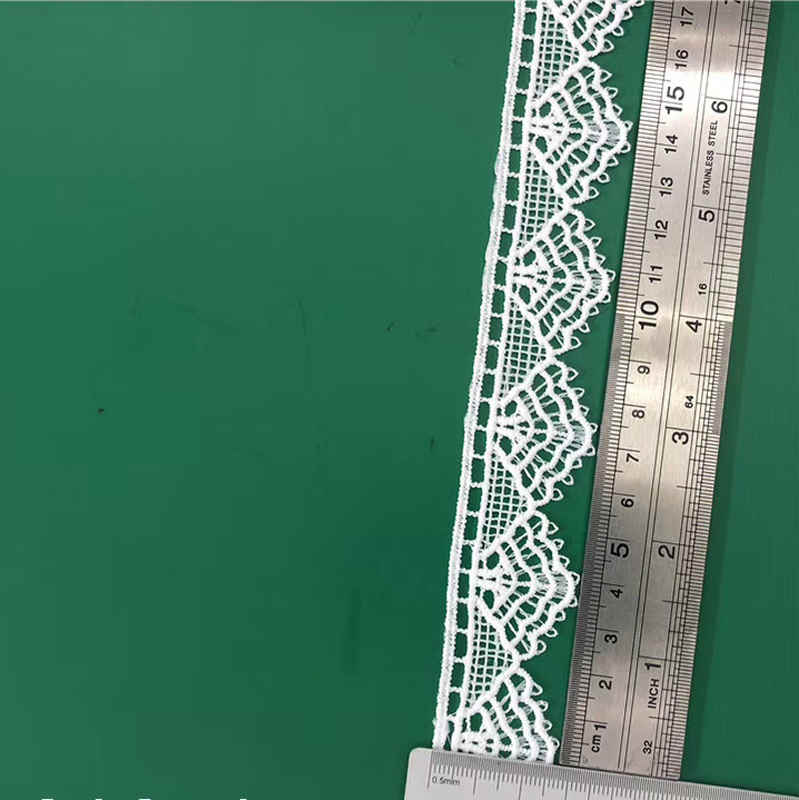 Matte Polyester Guipure-Style Lace Edging TRLM1142