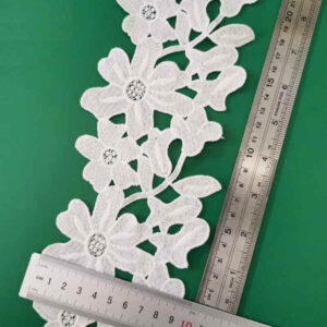 Cotton-Look Milk-Silk Style Lace Trim TRLM1152