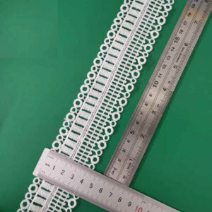 Matte Polyester Guipure-Style Lace Edging TRLM1154