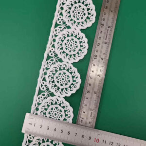 Cotton-Look Milk-Silk Style Lace Trim TRLM1170
