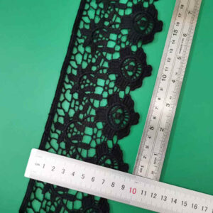 White Wave Edge Water-Soluble Lace Trim TRLM1180