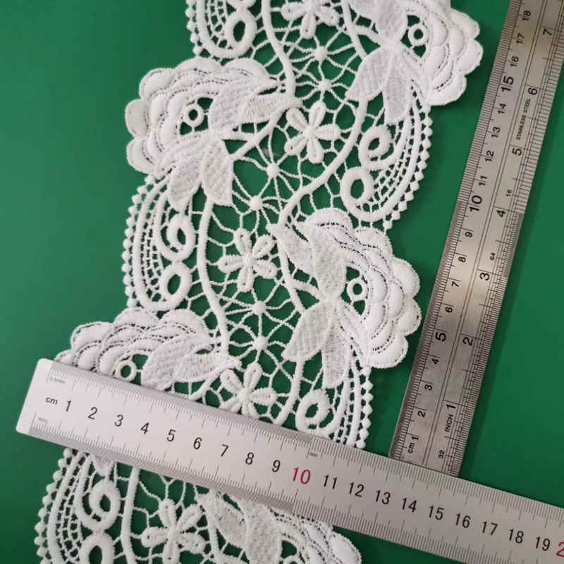 Cotton-Look Milk-Silk Style Lace Trim TRLM1188