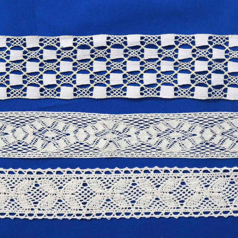 Crochet Lace Trim Design Collection for Garment Edging WB002
