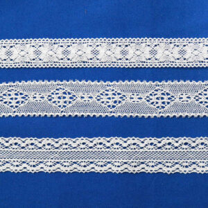 Crochet-Style Lace Trim Collection for Apparel Borders WB003