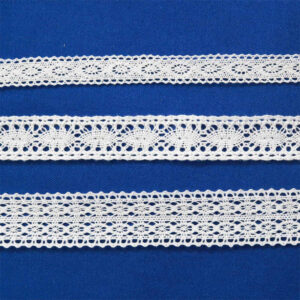 Cotton-Look Crochet Lace Trim Collection for Apparel Use WB006