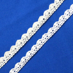 Poly-Cotton Crochet Lace Trim for Apparel Edging WB1001