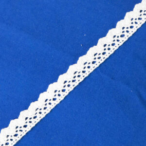 Narrow Poly-Cotton Crochet Lace Trim for Garment Decoration WB1027