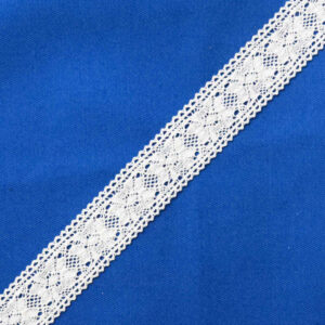 Decorative Poly-Cotton Crochet Lace Trim for Apparel Borders WB1061