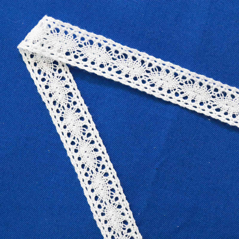 Cotton Crochet Lace Trim for Dress and Blouse Edging WBC1002 - Image 3